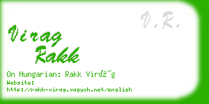 virag rakk business card